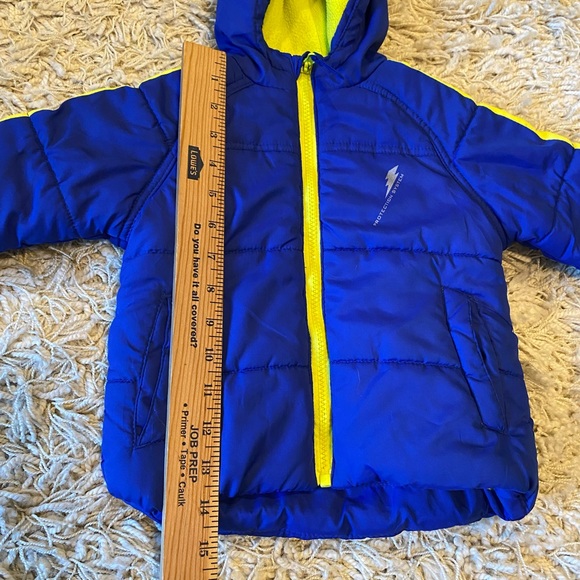 Protection System baby Winter Jacket Hooded Blue Size 18 months - Picture 3 of 10